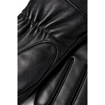 Γυναικεία Δερμάτινα Γάντια Μαύρα