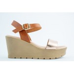  Womens leather SANDAL-[TABAC-COOPER] -74-TABA