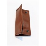 Tabacco case Mens genuine leather in tan- M-SM07-TABA