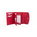 Δερμάτινο πορτοφόλι γυναικείο κόκκινο   