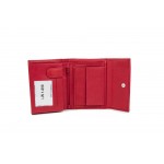 Δερμάτινο πορτοφόλι γυναικείο κόκκινο   