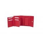 Δερμάτινο πορτοφόλι γυναικείο κόκκινο   