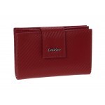 W-6118 RED Womens wallet genuine leather in red