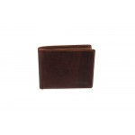 Δερμάτινο πορτοφόλι ανδρικό καφέ κάρα 