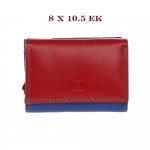 Μικρό Κόκκινο Δερμάτινο Πορτοφόλι    