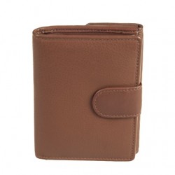 Γυναικείο πορτοφόλι δερμάτινο Καφέ