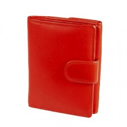 Γυναικείο πορτοφόλι δερμάτινο κόκκινο  