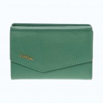 Γυναικείο Γνήσιο Δέρμα Πορτοφόλι σε χρώμα Μέντα 
