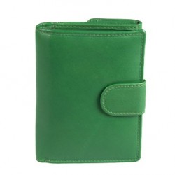 Γυναικείο πορτοφόλι δερμάτινο πράσινο