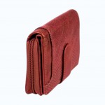 Γυναικείο Πορτοφόλι Γνήσιο Δέρμα Κόκκινο