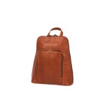 Γυναικεία δερμάτινη τσάντα πλάτης ταμπά 