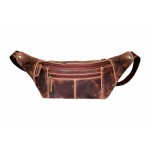 Δερμάτινο ανδρικό τσαντάκι μέσης 