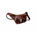 Δερμάτινο ανδρικό τσαντάκι μέσης 