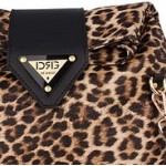 Γυναικεία τσάντα ώμου λεοπάρ    