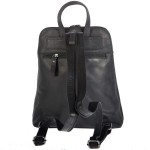 Δερμάτινο σακίδιο πλάτης μαύρο  