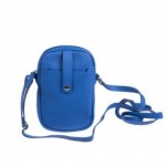 Δερμάτινο τσαντάκι σε μπλε  