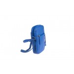 Δερμάτινο τσαντάκι σε μπλε  