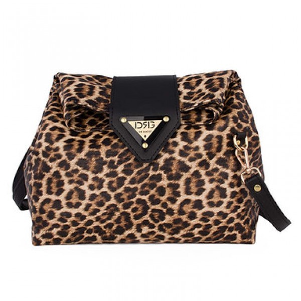 Γυναικεία τσάντα ώμου λεοπάρ    