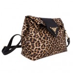 Γυναικεία τσάντα ώμου λεοπάρ    