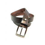 Δερμάτινη ζώνη ανδρική καφέ  