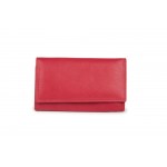 Δερμάτινη Κλειδοθήκη σε κόκκινο 