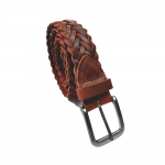 Δερμάτινη ζώνη ανδρική καφέ    