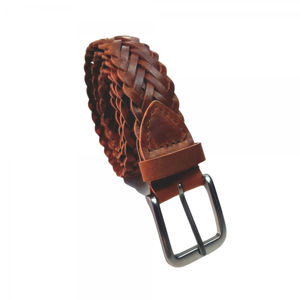 Δερμάτινη ζώνη ανδρική καφέ    