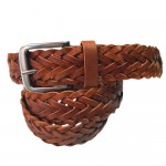 Δερμάτινη ζώνη ανδρική καφέ    