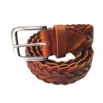 Δερμάτινη ζώνη ανδρική καφέ    