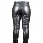 Δερμάτινο Γυναικείο Παντελόνι Μαύρο