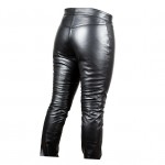 Δερμάτινο Γυναικείο Παντελόνι Μαύρο