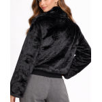 Κοντή Οικολογική Γούνα Μαύρη