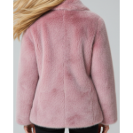 Οικολογική γούνα σε ροζ