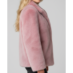 Οικολογική γούνα σε ροζ