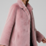 Οικολογική γούνα σε ροζ