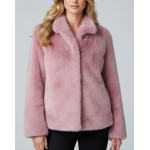 Οικολογική γούνα σε ροζ