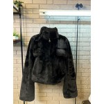 Κοντή Οικολογική Γούνα Μαύρη